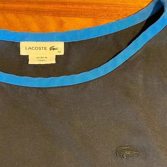 Lacoste Navy Blue Dress, size 42 (Large) - Picture 7 of 10